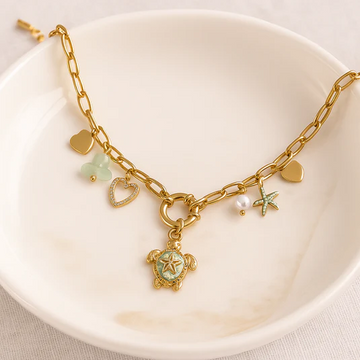 Gold Elegant Bridal Necklace Set