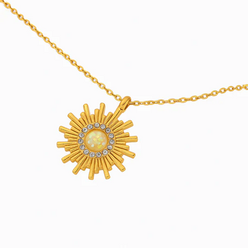 Elegant 22K Gold Ladies Chain Necklace